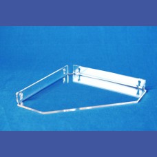 BALDA ESQUINERA para pared atornillada recta<br>Medidas: 200 x 200 mm<br>